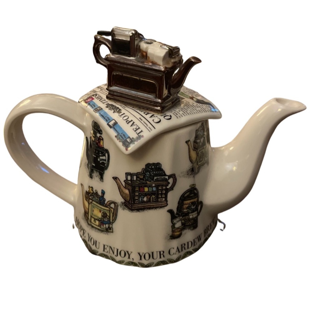 Vintage Made in England 1997-98 Paul Cardew Signed Collectors Club Teapot